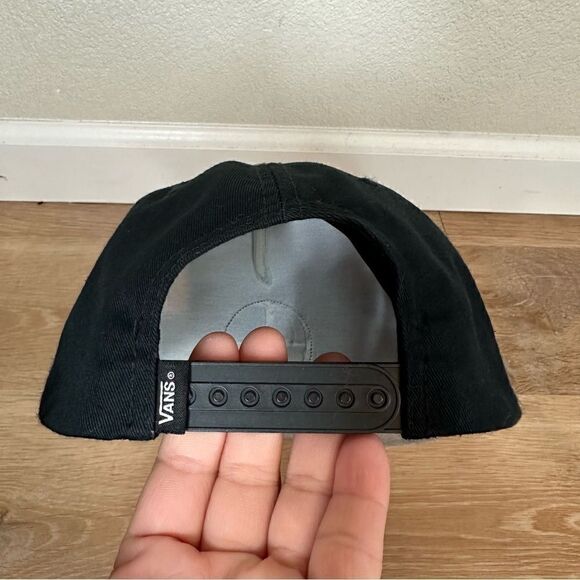 Vans Off the Wall Old Skool Gray Heathered Snapback Cap Hat - Picture 9 of 11